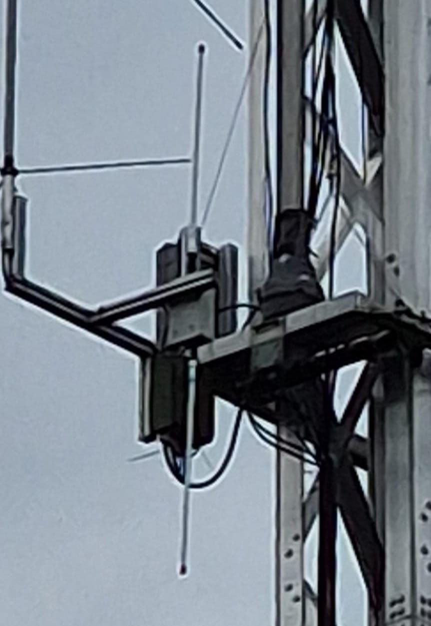 Repeater-Station an der TU Hamburg